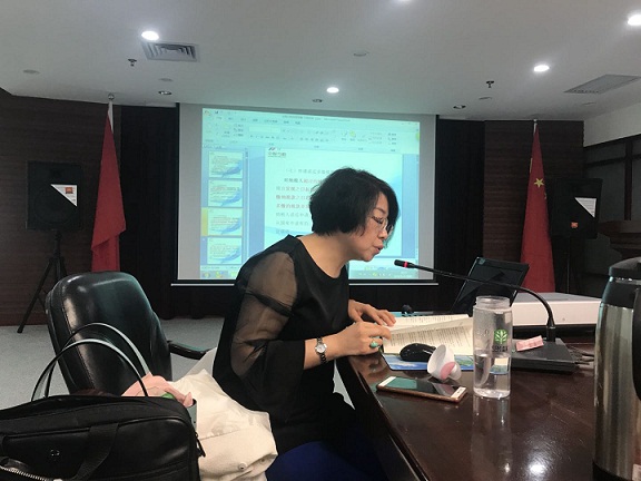 培訓老師趙磬講課